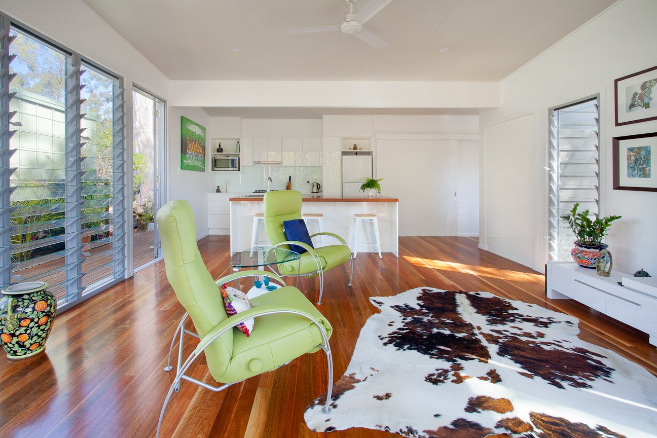 Engineered timber flooring - common feature in our BAAhouses