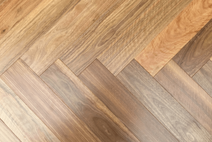 Engineered Herringbone timber flooring