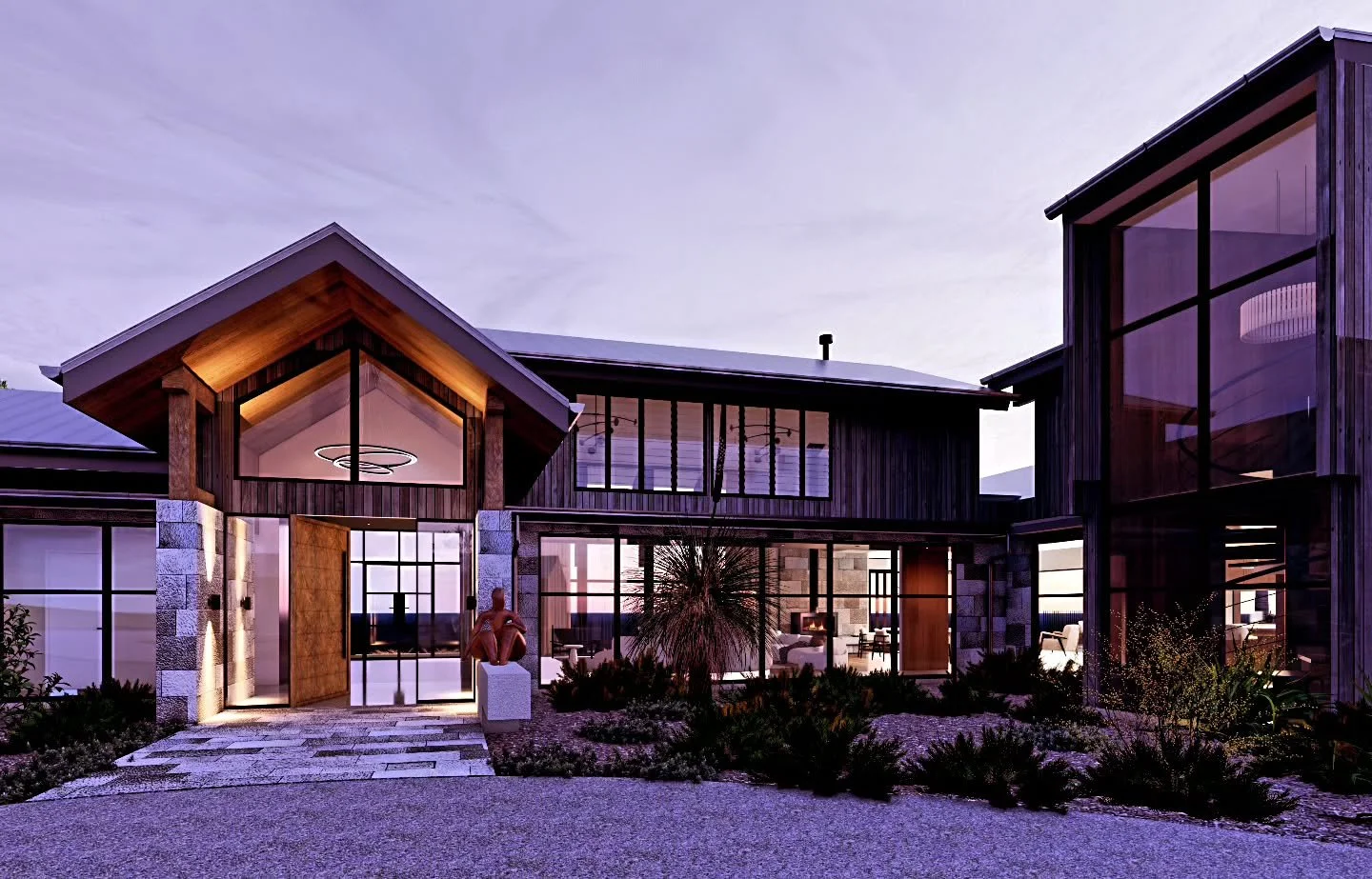 New House design / Entry - conceptual design stage. Sunshine coast Hinterland. 
@baahousebaastudioarchitecture #archlovers #conceptual #design #newhome🏡 #retreat #sunshinecoast #goldcoast #alpinehouse #Entry #architect #brisbanearchitecture #sunshin