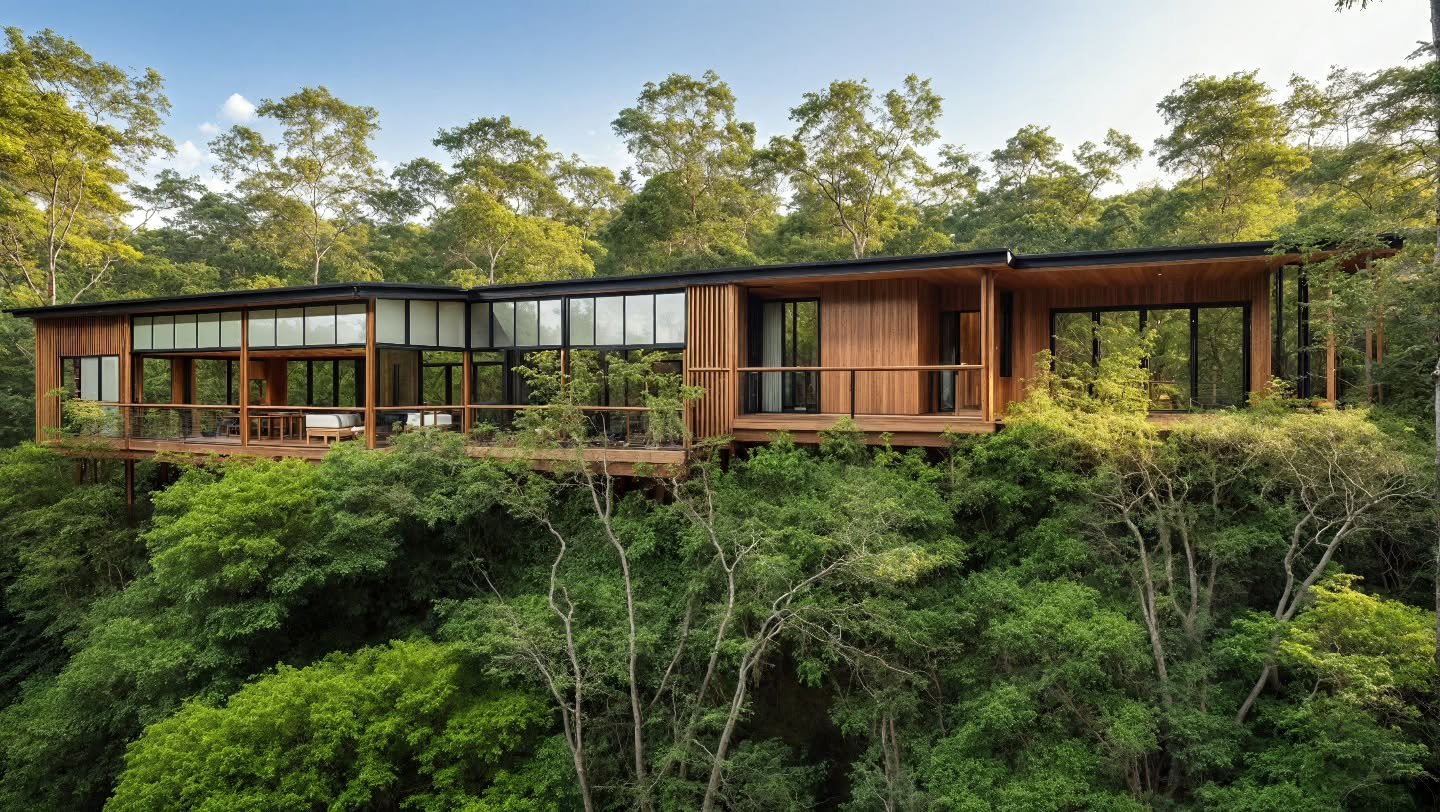 NSW bushfire zone home: 3 bedroom BAAHOUSE on stilts, custom designed and elevated  to take benefits of the site. Designed to suit Australian landscape + climate . 7 star energy efficiency. 
@baahousebaastudioarchitecture 
#bushhouse #nsw #nswarchite