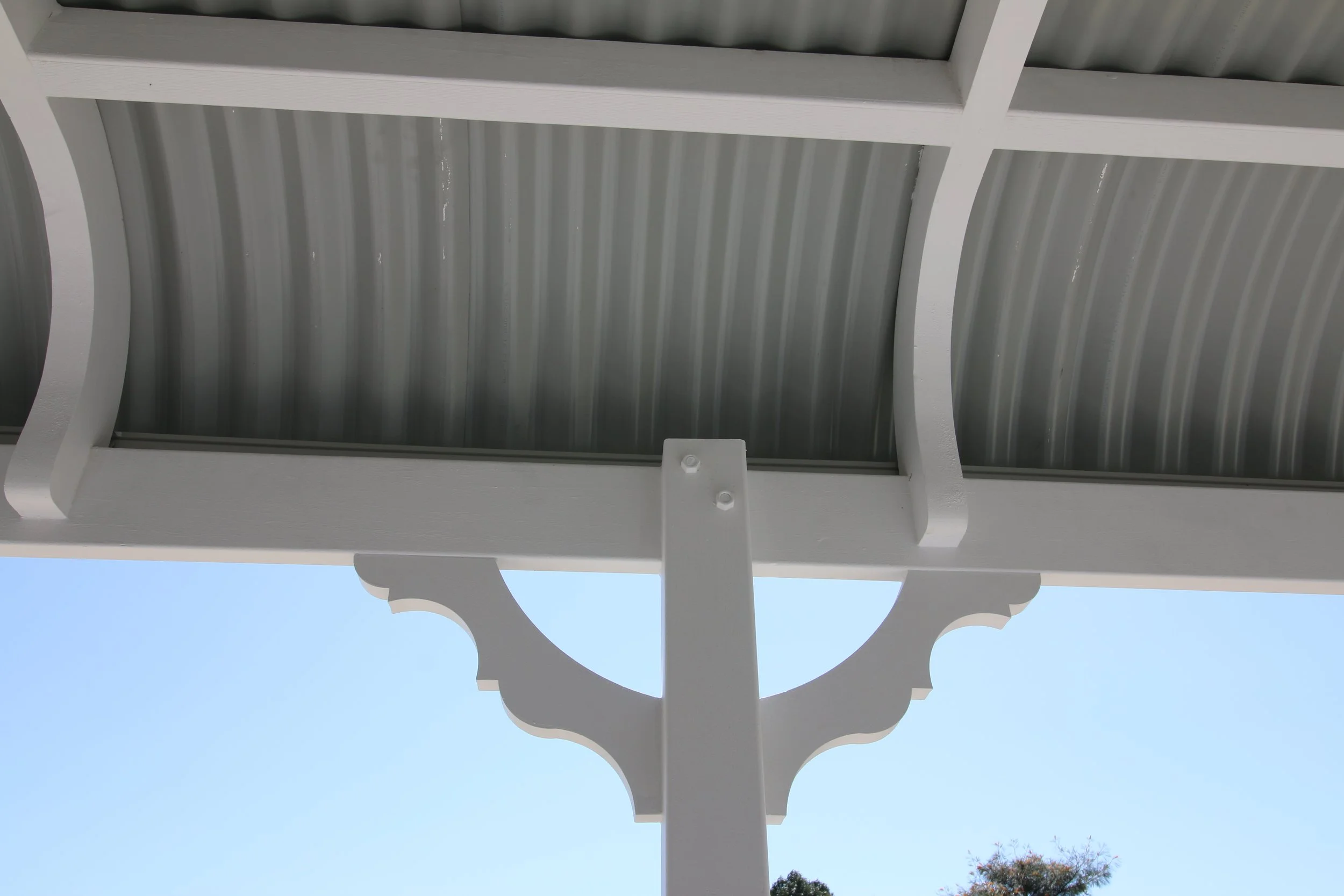 Hampton exterior details