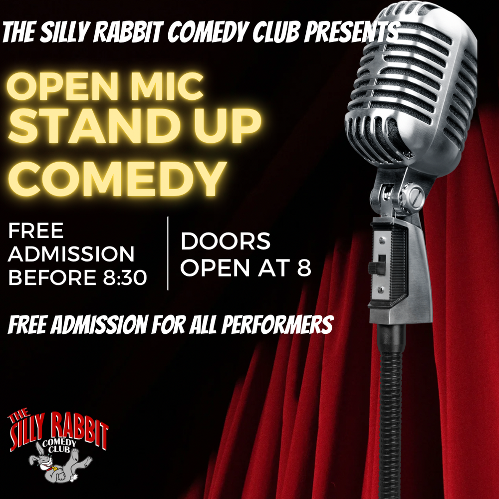 Upcoming Events — The Silly Rabbit Comedy Club