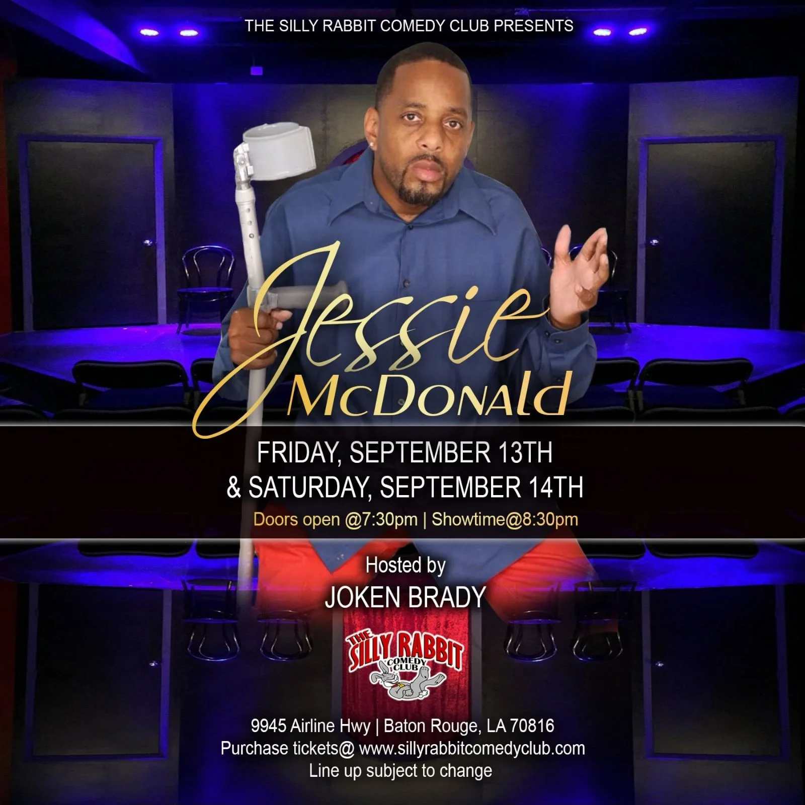 Buy Tickets Online — The Silly Rabbit Comedy Club