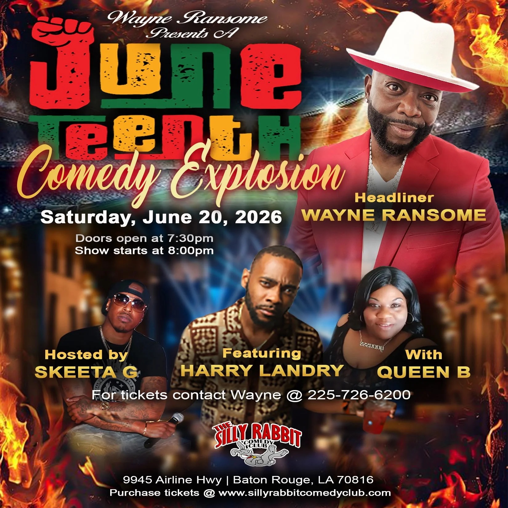 Juneteenth Comedy Explosion