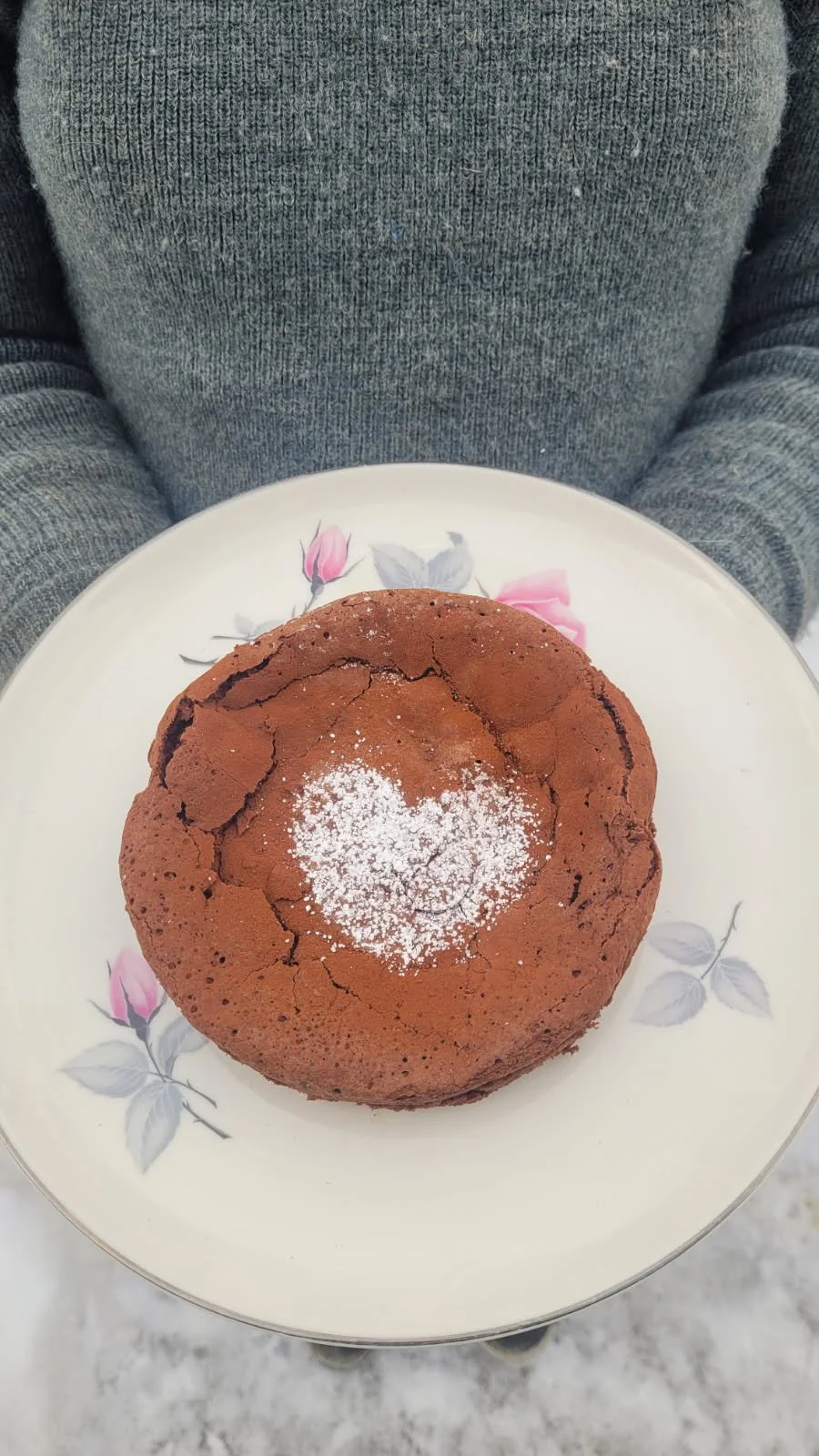 Valentine's Flourless Chocolate Cake (gluten free)