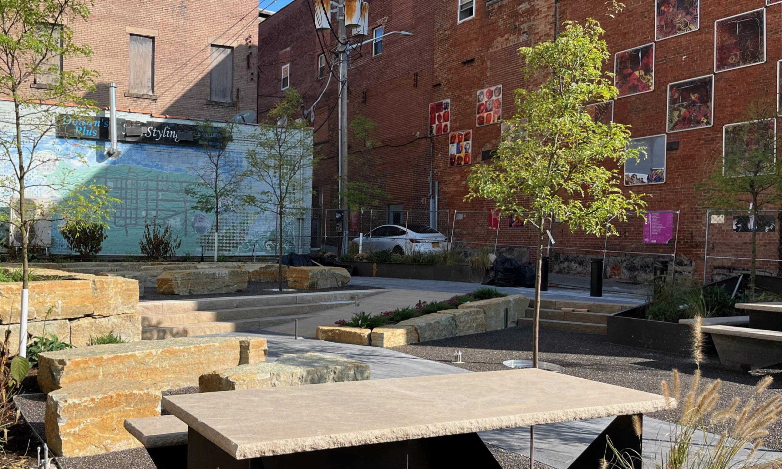 Potters Terrace, Jamestown, New York — Leaf+Stone Landscape Architecture