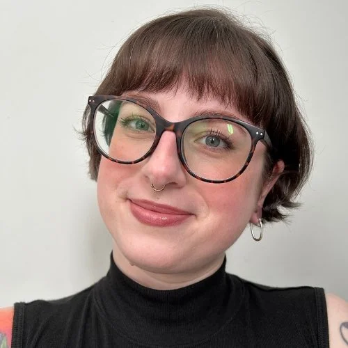 Community Love: A Tribute to Those Who Support and Uplift Our Communities featuring Katie Blecker, disabled grief, loss + death care guide, yoga facilitator, artist, educator