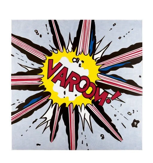 Roy Lichtenstein, Varoom!, 1963. Photo courtesy Whitney Museum of American Art