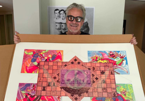 At Ki Smith Gallery: Devo Frontman Mark Mothersbaugh’s Radiant Screenprints