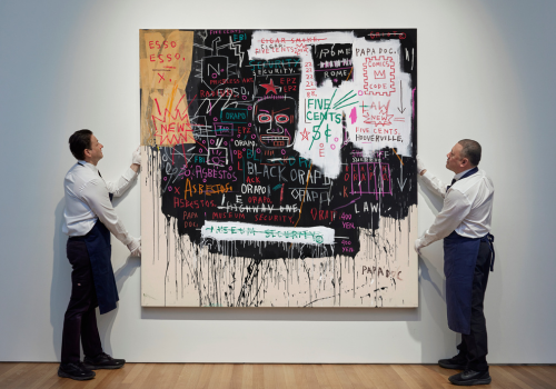 Priceless Art, Five Cents: Basquiat’s Museum Security Expected to Gavel at over $40 million at Sotheby’s