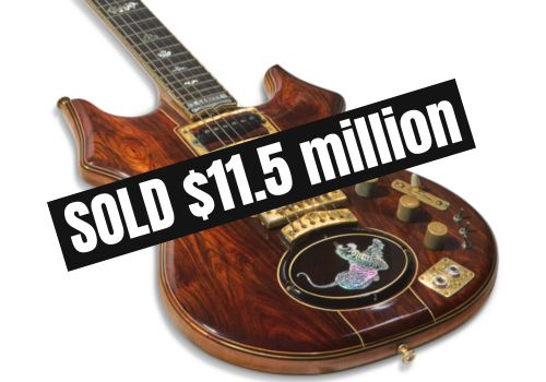 $11.5 million for a Jerry Garcia guitar.