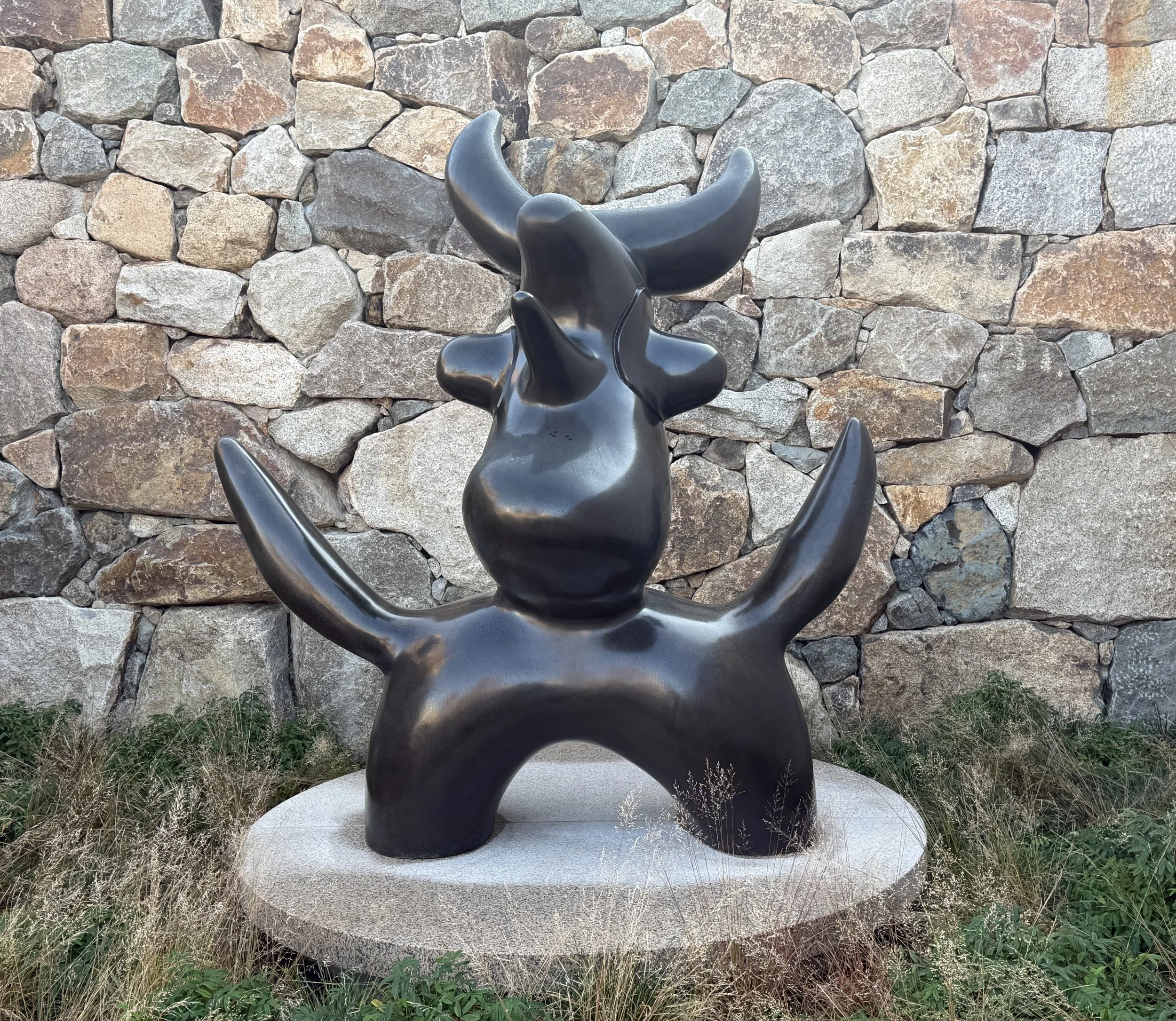 “Lunar Bird” by Joan Miró, a bronze from the Hirshhorn’s permanent collection. Photo: J. Scott Orr