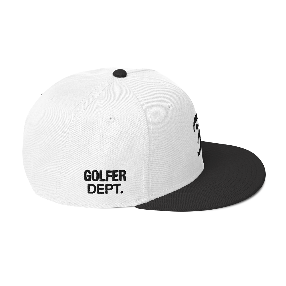 F is Fore 4 Snapback GOLF FORESOMES Hat —