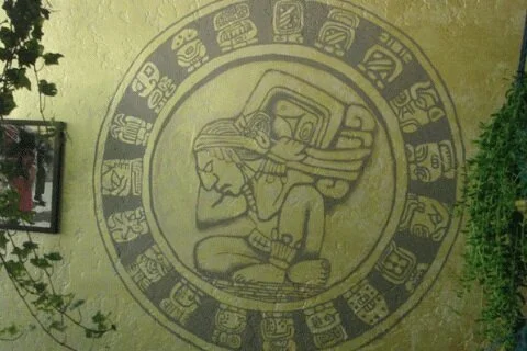 Mayan Magic carving