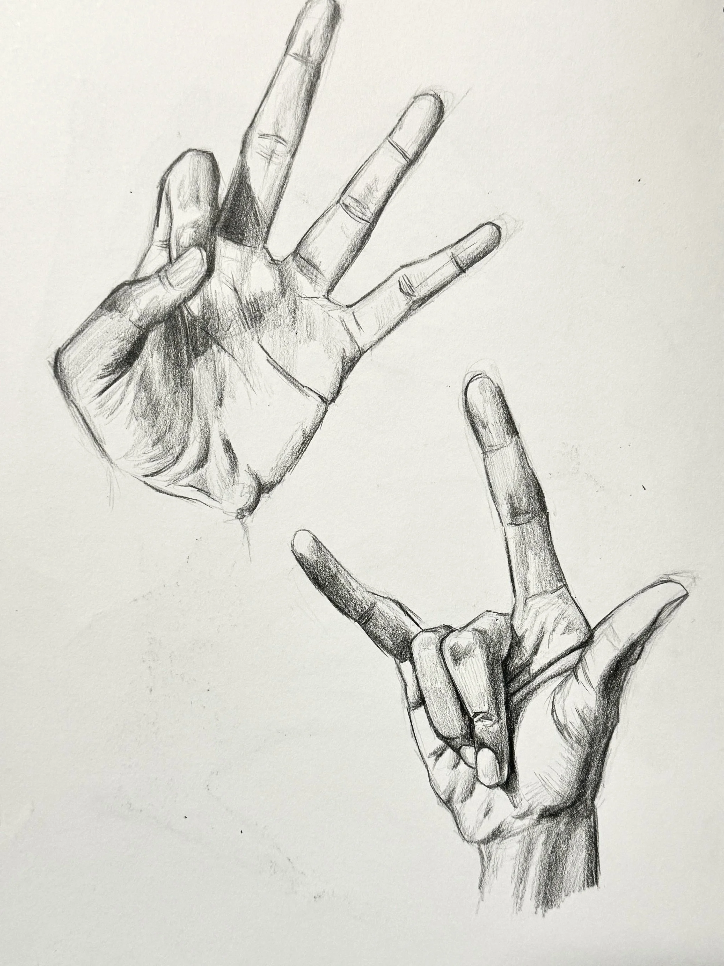 Hand Study - Graphite