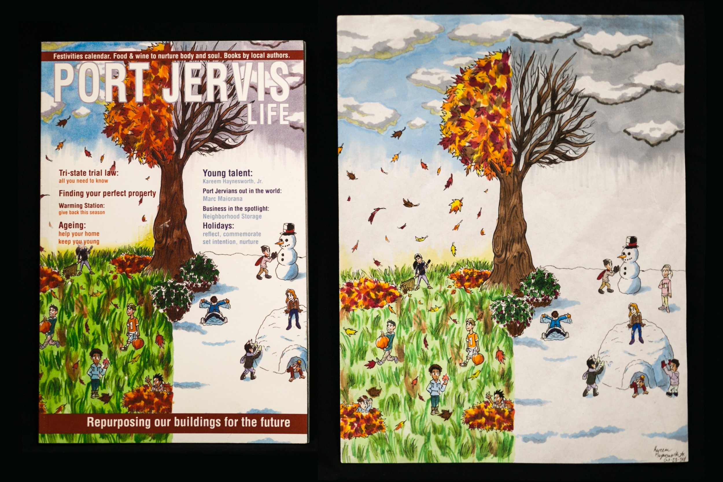 Port Jervis Life Magazine - Pen & Marker