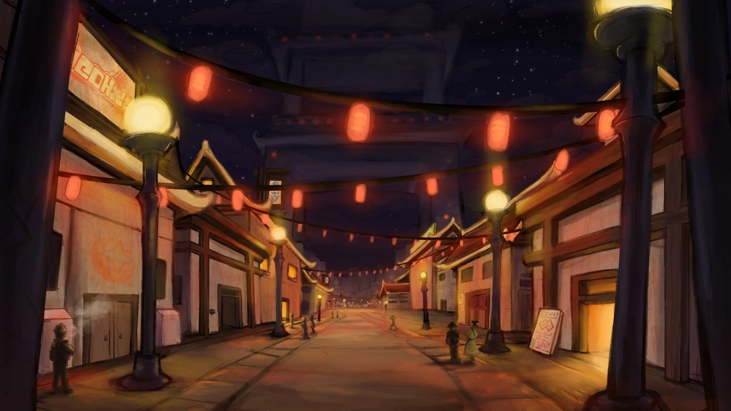 Cozy Village - Procreate