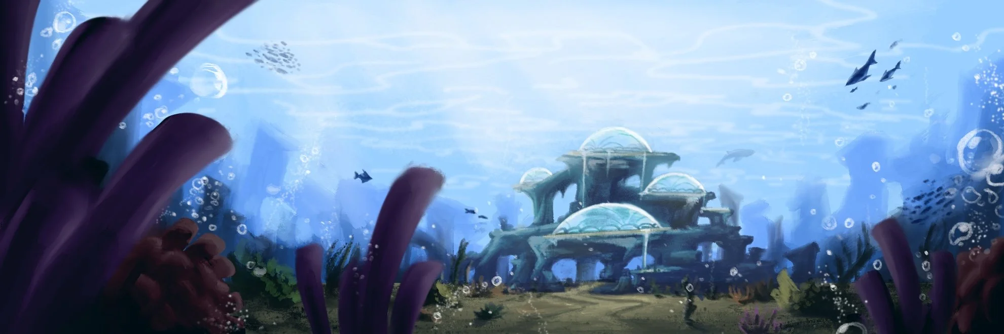 Ocean Palace - Procreate