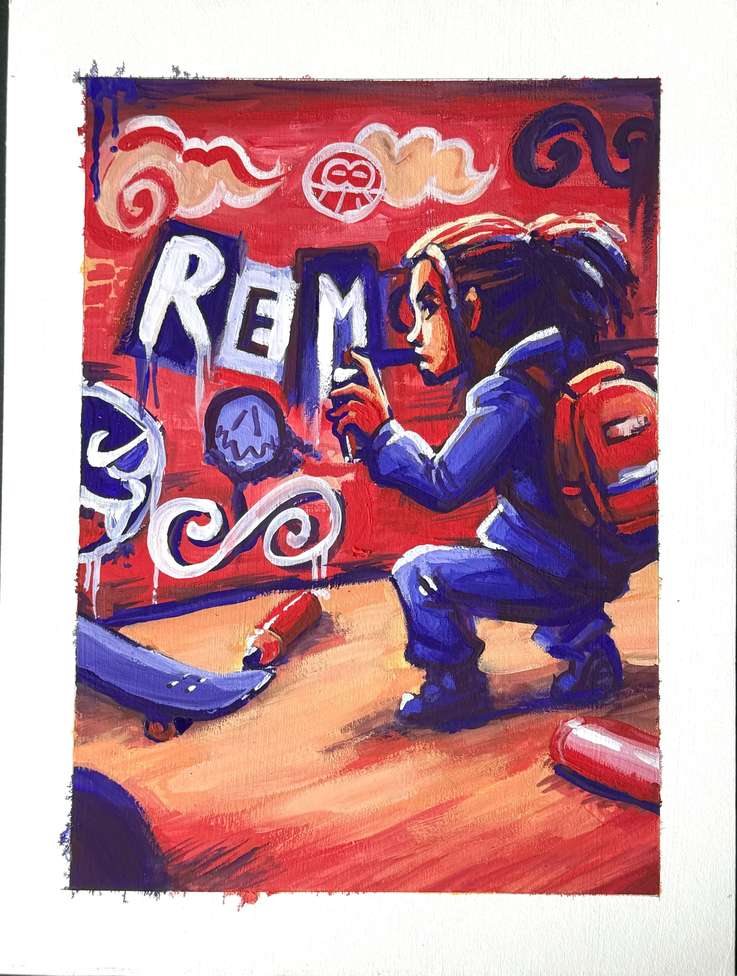 Taggin - Acrylic Gouache