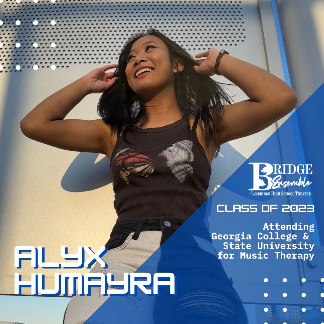 🤩 Senior Spotlight

Favorite Show: Little Shop of Horrors

Favorite Memory: Playing Just Dance with Olivia, Mikolaj, and Ryan before one of our House of Blue Leaves shows

Congratulations Alyx we will miss you!    

#CHSseniors2023 🐻