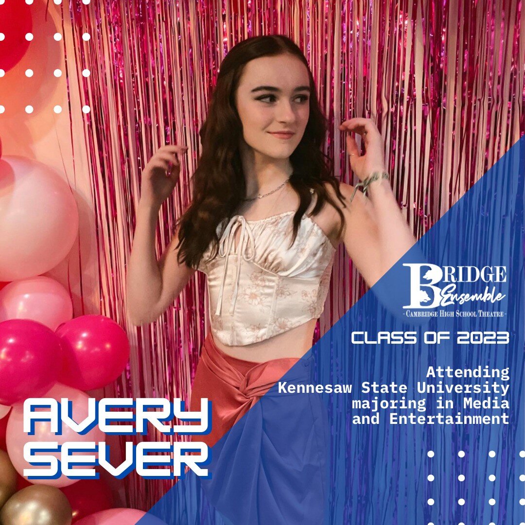 🤩 Senior Spotlight  

Favorite Show: The Drowsy Chaperone

Favorite Memory: Dancing backstage during Drowsy

Congratulations Avery we will miss you! 

    #CHSseniors2023 🐻