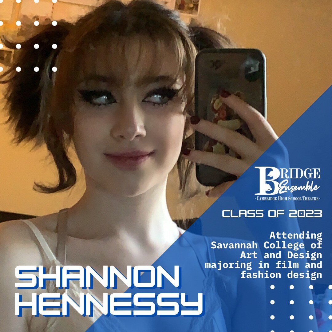 🤩 Senior Spotlight  

Favorite Show: Macbeth

Favorite Memory: Competing at state with Anne Frank

Congratulations Shannon we will miss you!    

#CHSseniors2023 🐻