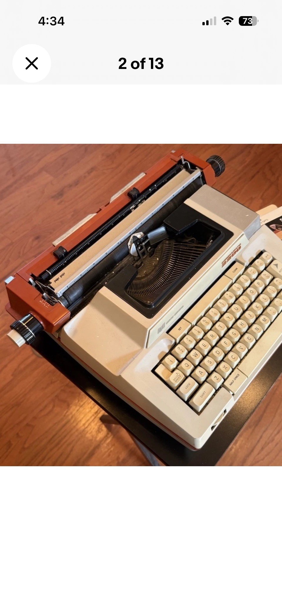 (4) 1970's Generation Smith Corona Electric Typewriter (or Similar)