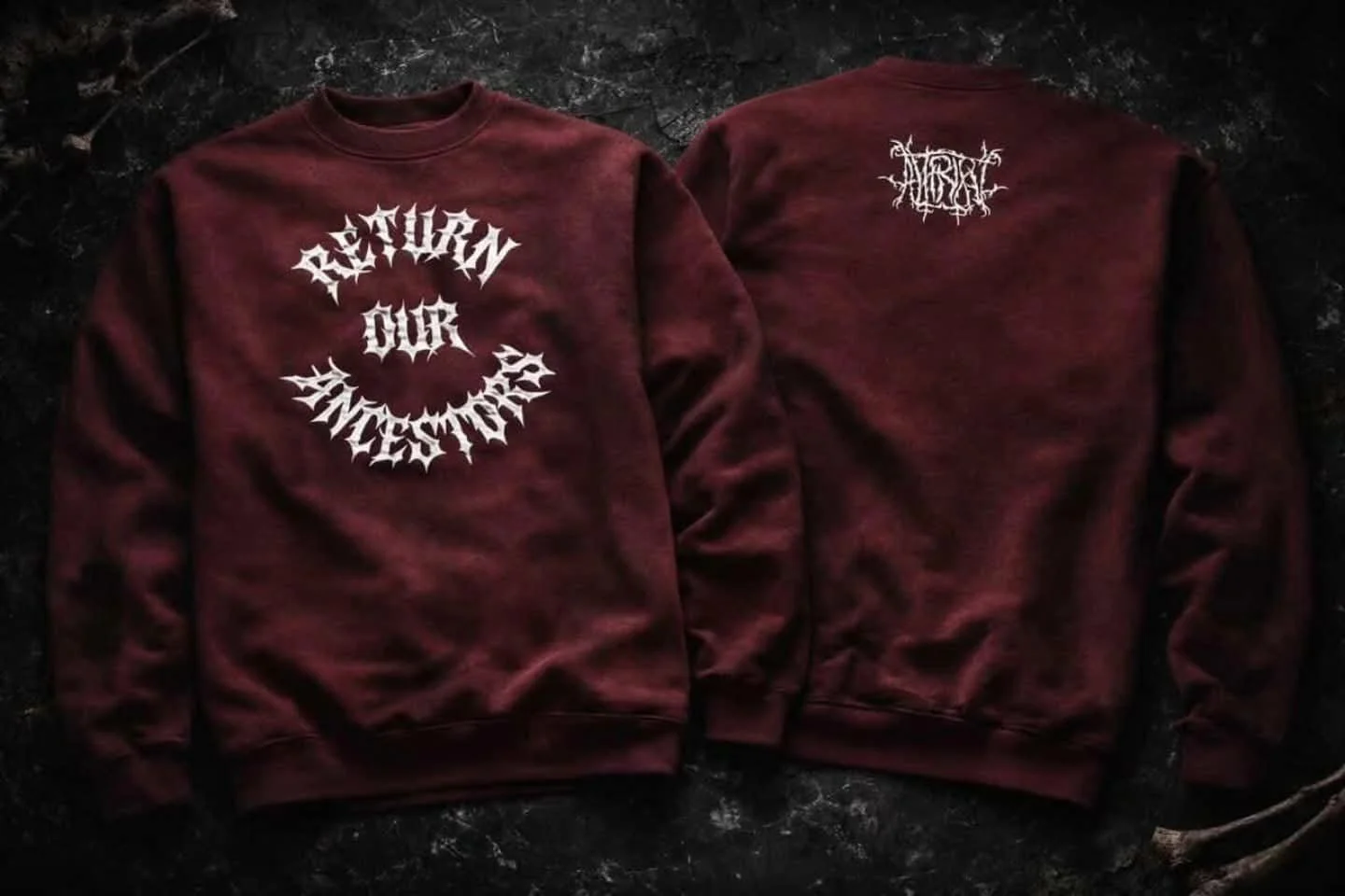 Return Our Ancestors Red Crewneck