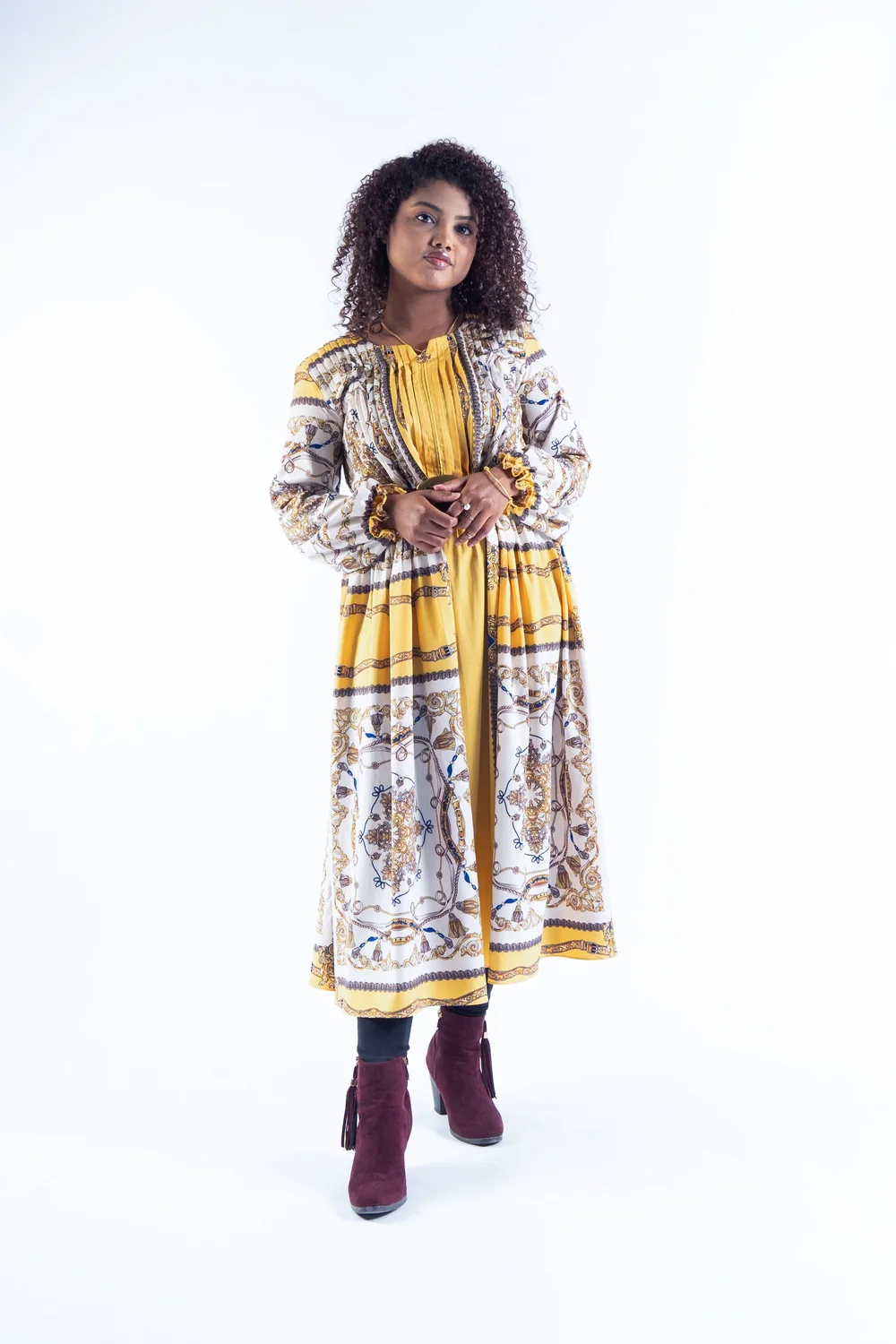 Victorian Pleated Dress Sherezaad Anwar Apparel Victorian Pleated Dress Sherezaad Anwar Apparel