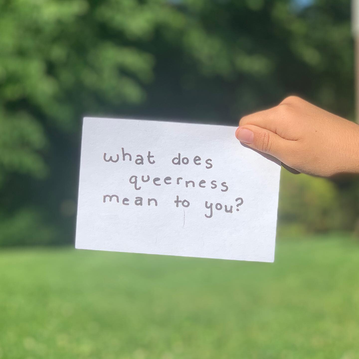 What does queerness mean to you? Responses from Pittsburgh #pridemonth events!

🖤🤎❤️🧡💛💚💙💜💖
#pride #queer #lgbtqia2s