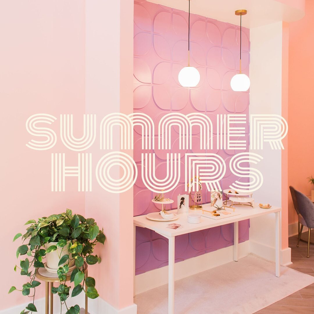 New Summer Hours ☀️ Come shopping after work with convenient evening appointments and grab dinner and drinks after to celebrate in @littlebohemiaomaha! 

Not a planner? Walk-ins now welcome Friday's from 1:00pm - 5:00pm. Come find your accessories, s