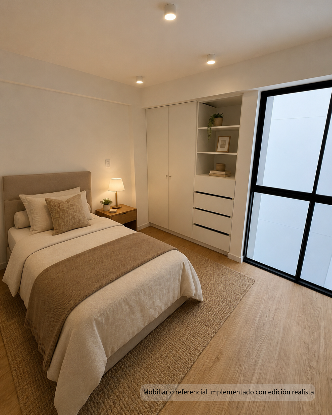 Dormitorio Secundario 02 Dúplex 502