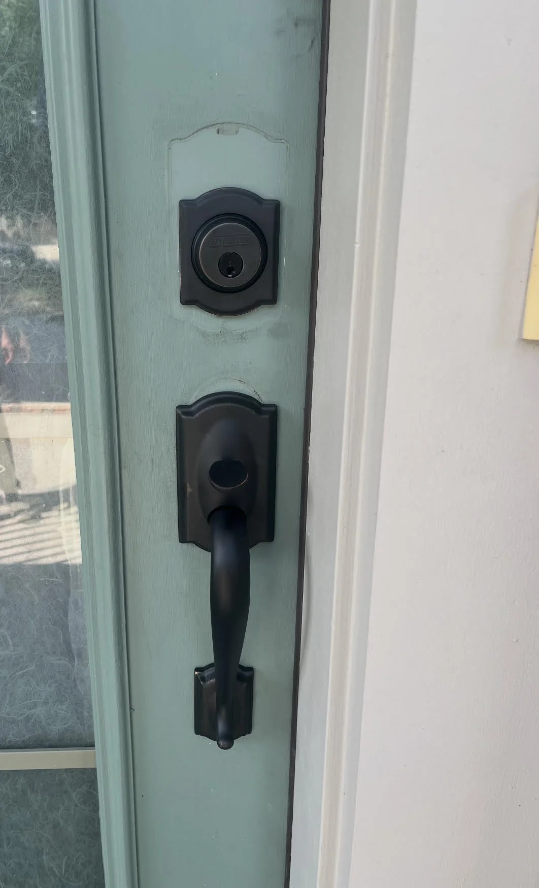Residential Lock Installation  in westlake ohio completed by Vesta lock and key