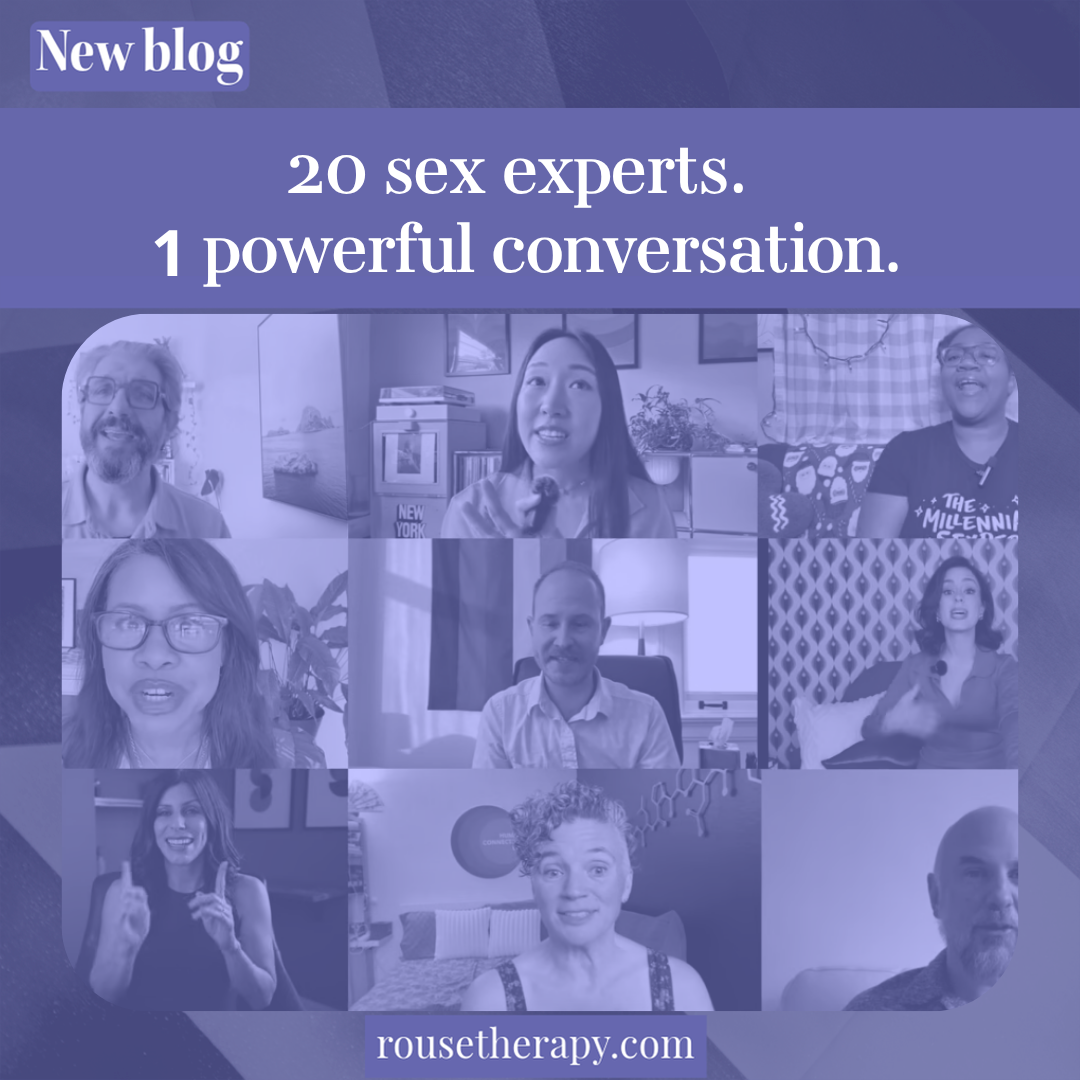 20 sex experts. 1 powerful conversation