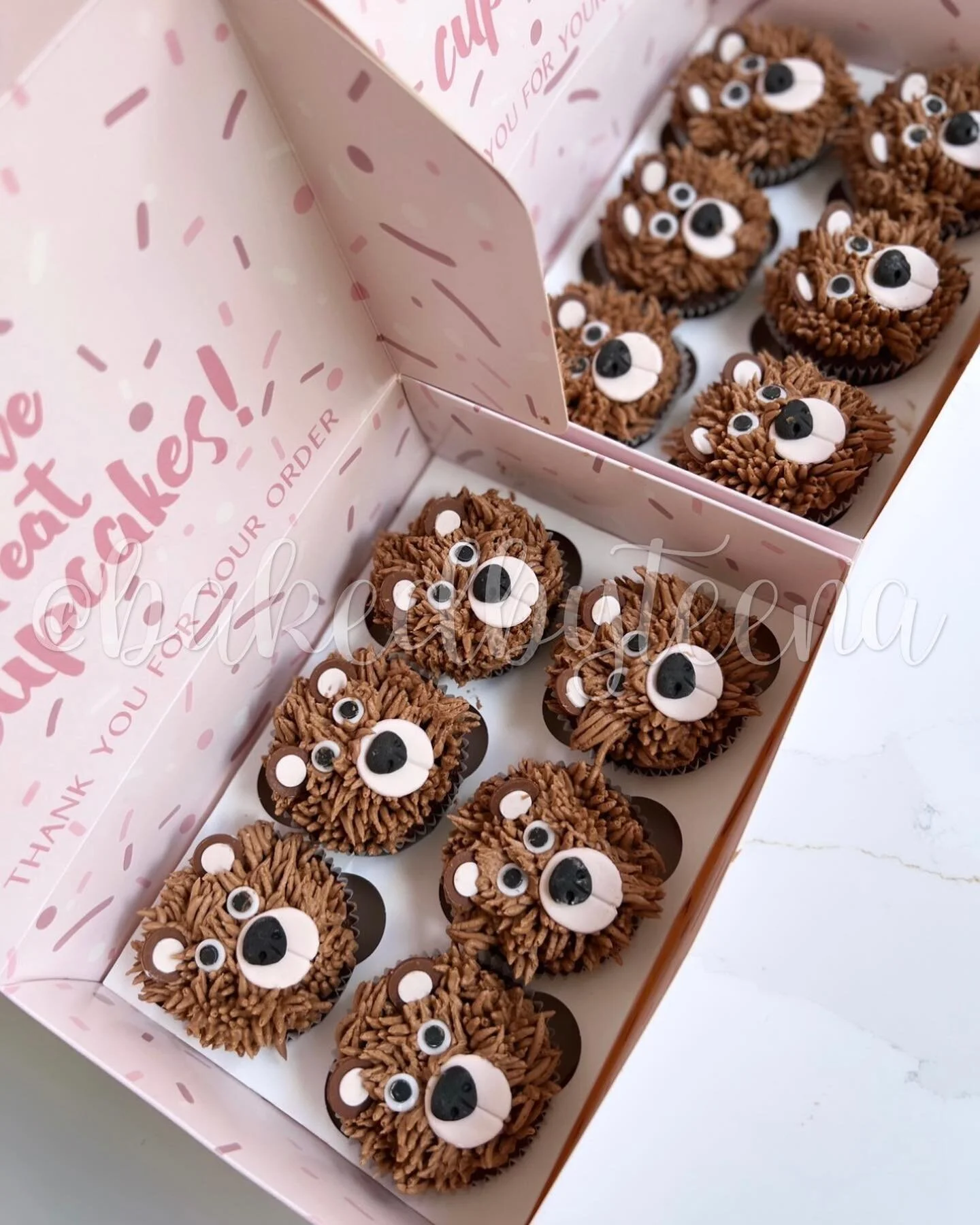 Kids Signature Teddy bear&rsquo;s picnic cupcakes 🐻