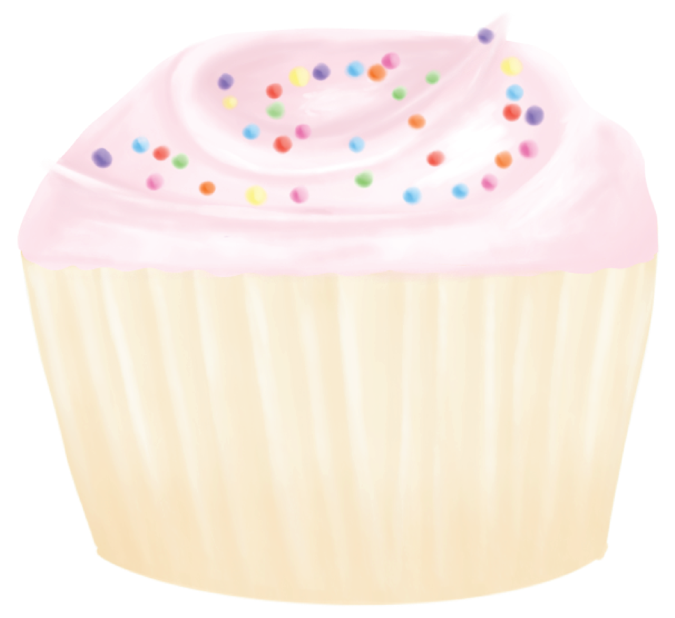 baked by teena sprinkle cupcake