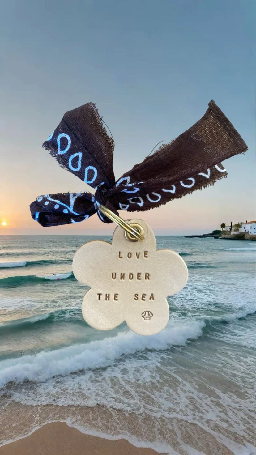 Porte clé flower personnalisable