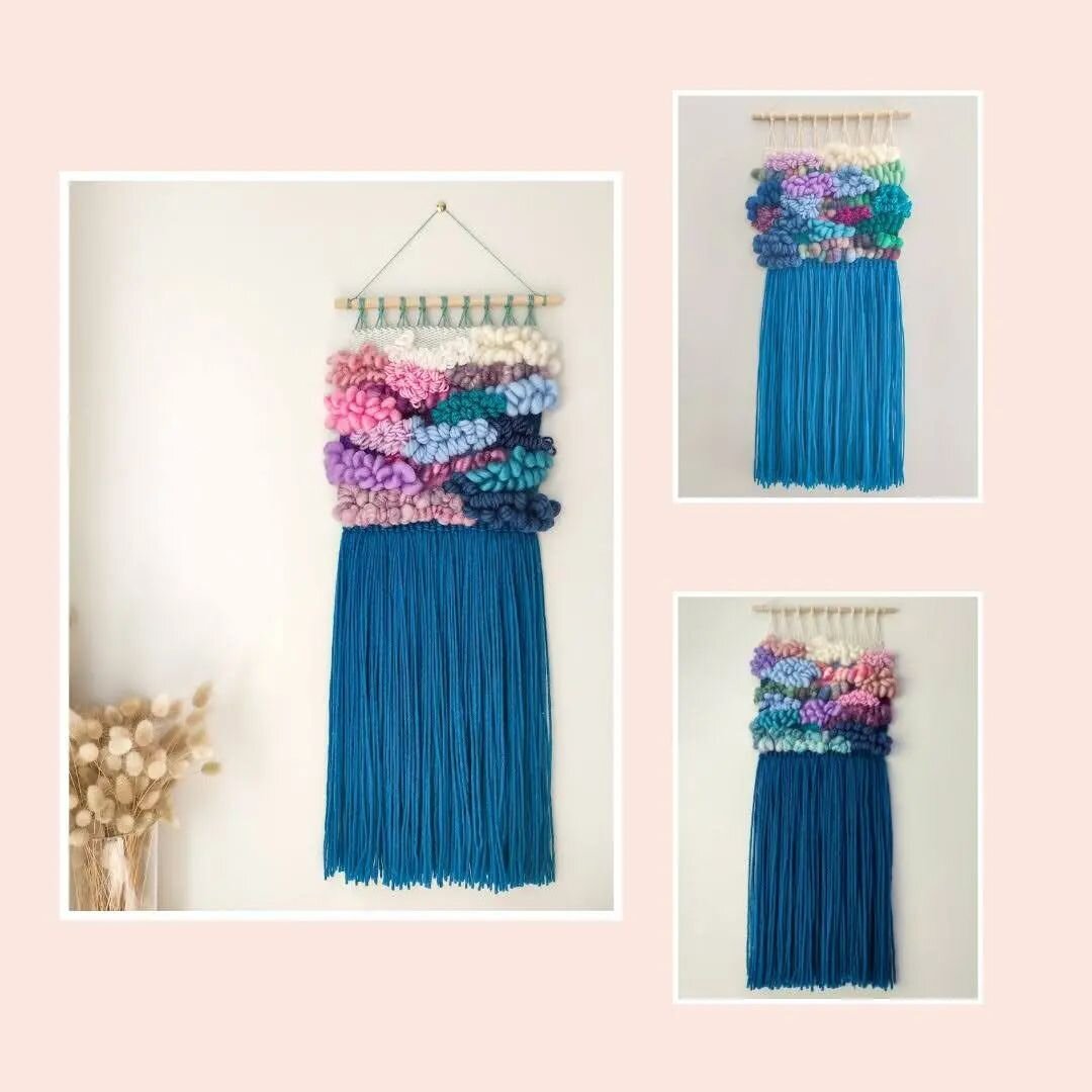 The third weaving in the hydrangea series is now available on my website 💖

I've been taking a bit of a break with weaving but I'm keen to get back into it, maybe another hydrangea design to remind me of summer during this cold snap!