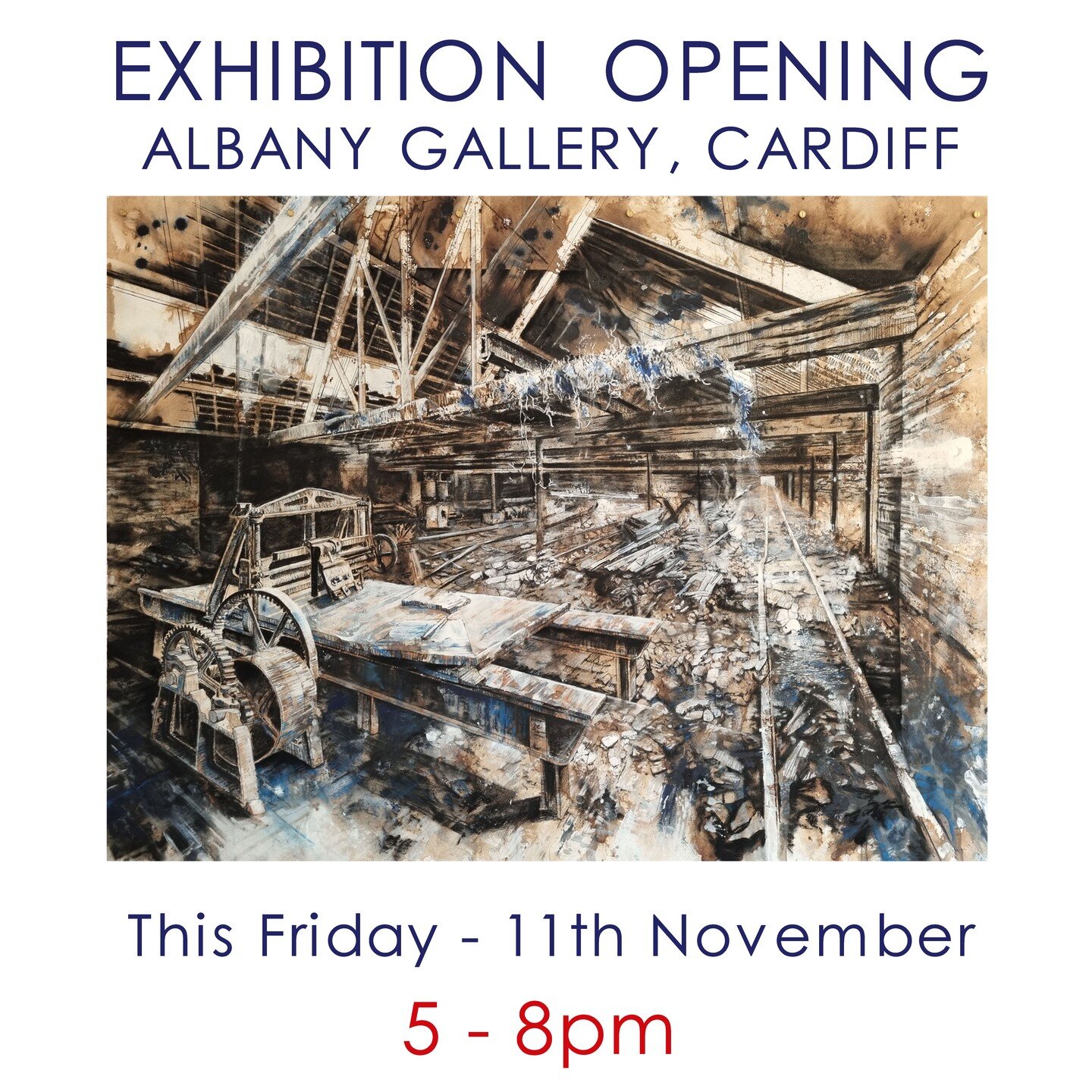 Open invitation to the opening of the Winter show at The Albany Gallery (74b Albany Rd, Cardiff, CF24 3RS) on Friday evening.

I am showing these four pieces alongside a wide range of work by a number of welsh artists.

It would be great to see you t