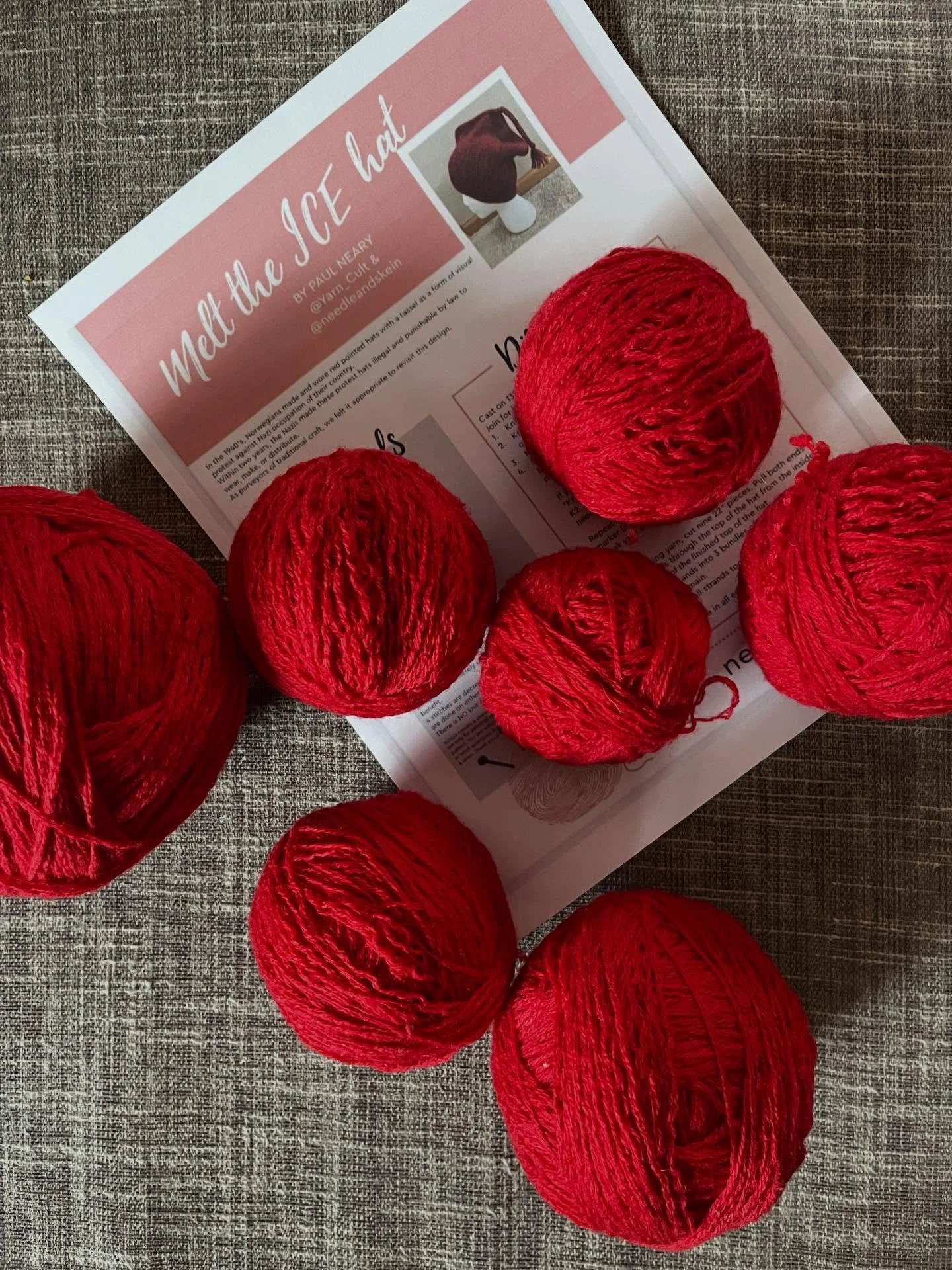 Community Melt the Ice Hat 🧶knit-along 
Fridays in February 
9-11 am @springgrovecoffee 

Let&rsquo;s knit and organize - Cincinnati makers, experienced &amp; new knitters welcome - we will be teaching folks how to knit. We will learn how to prepare