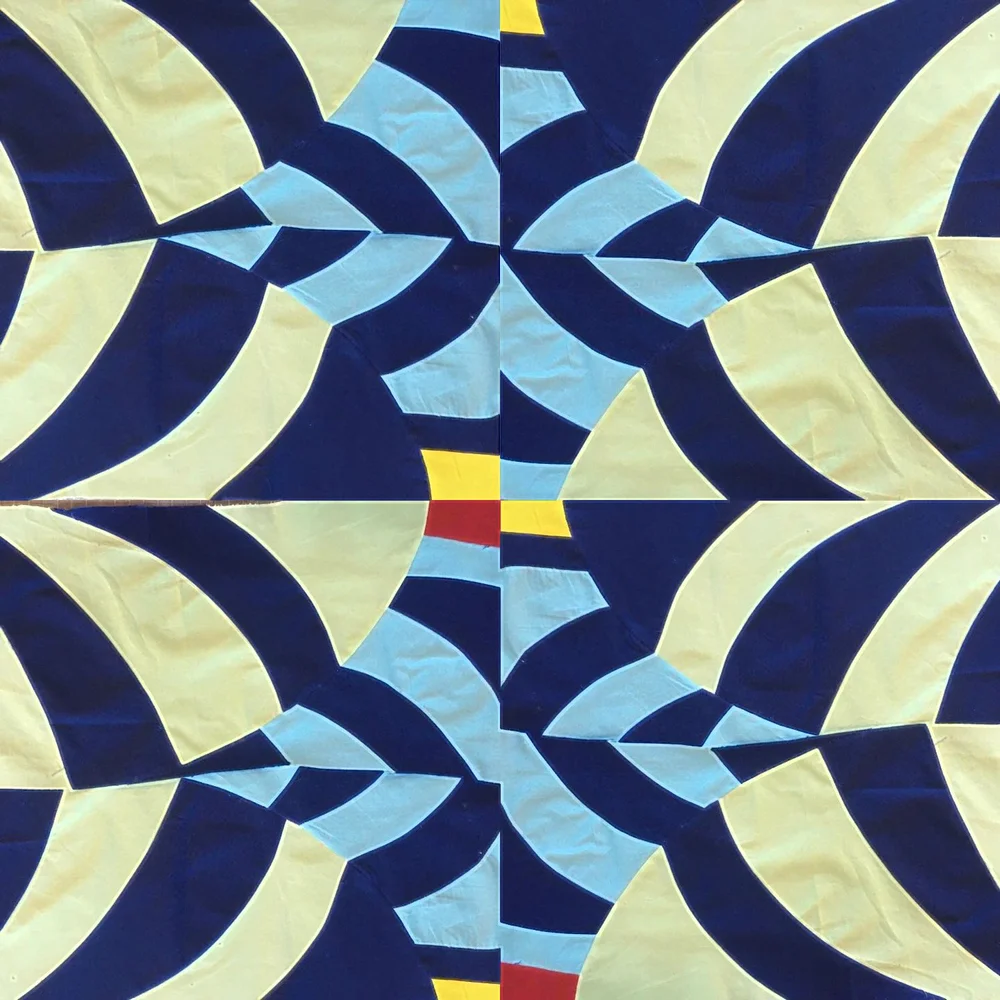 Mirrored Stack and Cut Improv Curve Quilt Class | Sherri Lynn Wood