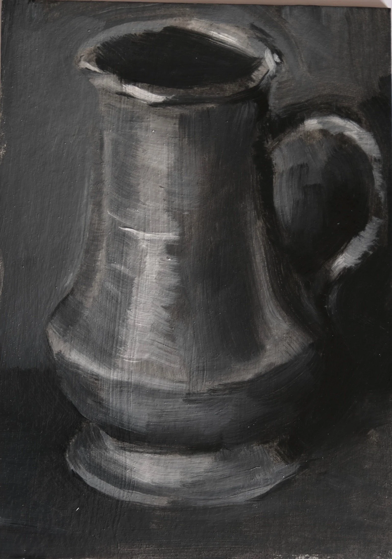 Pewter jug