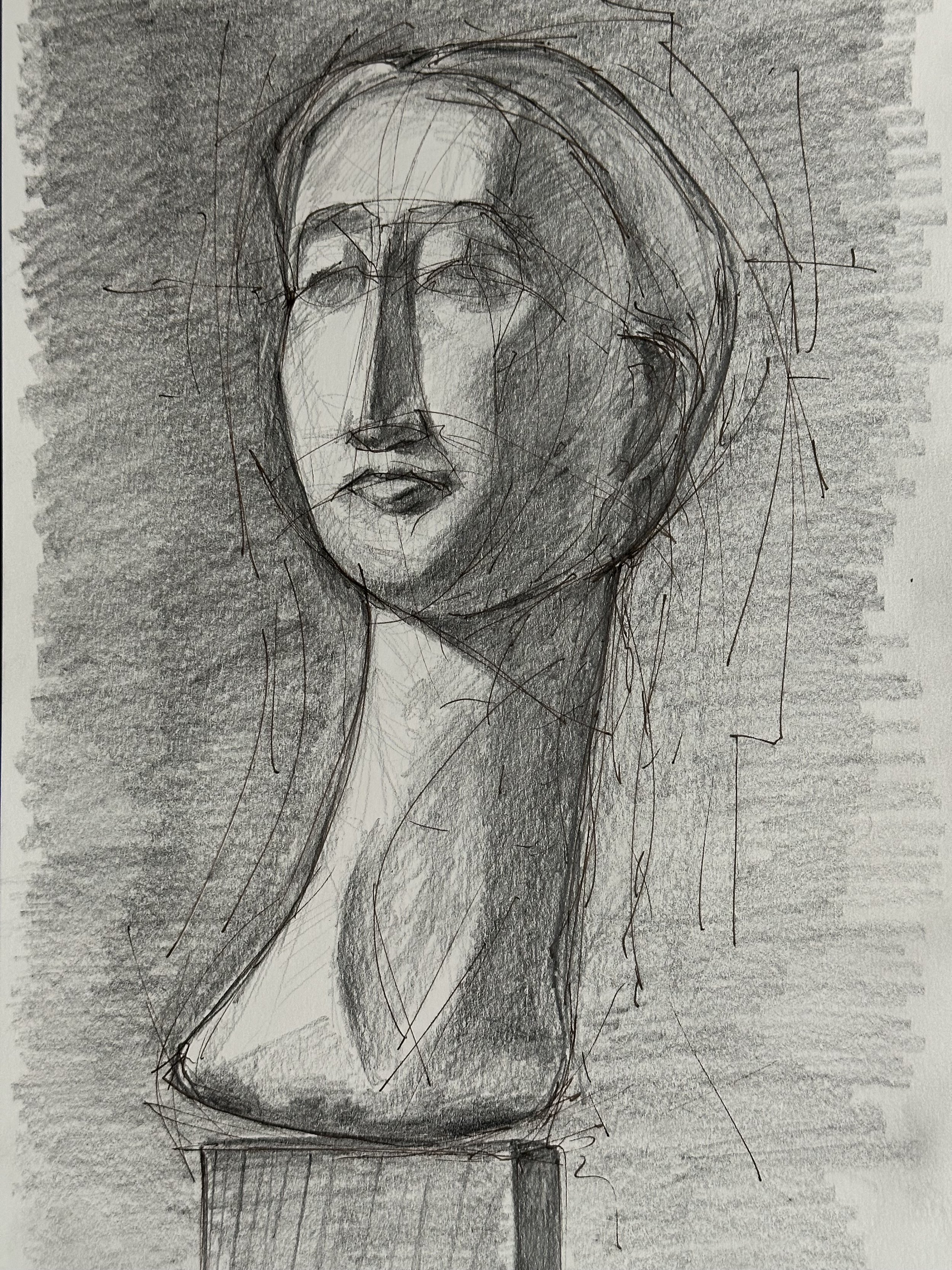 Sculpture drawing