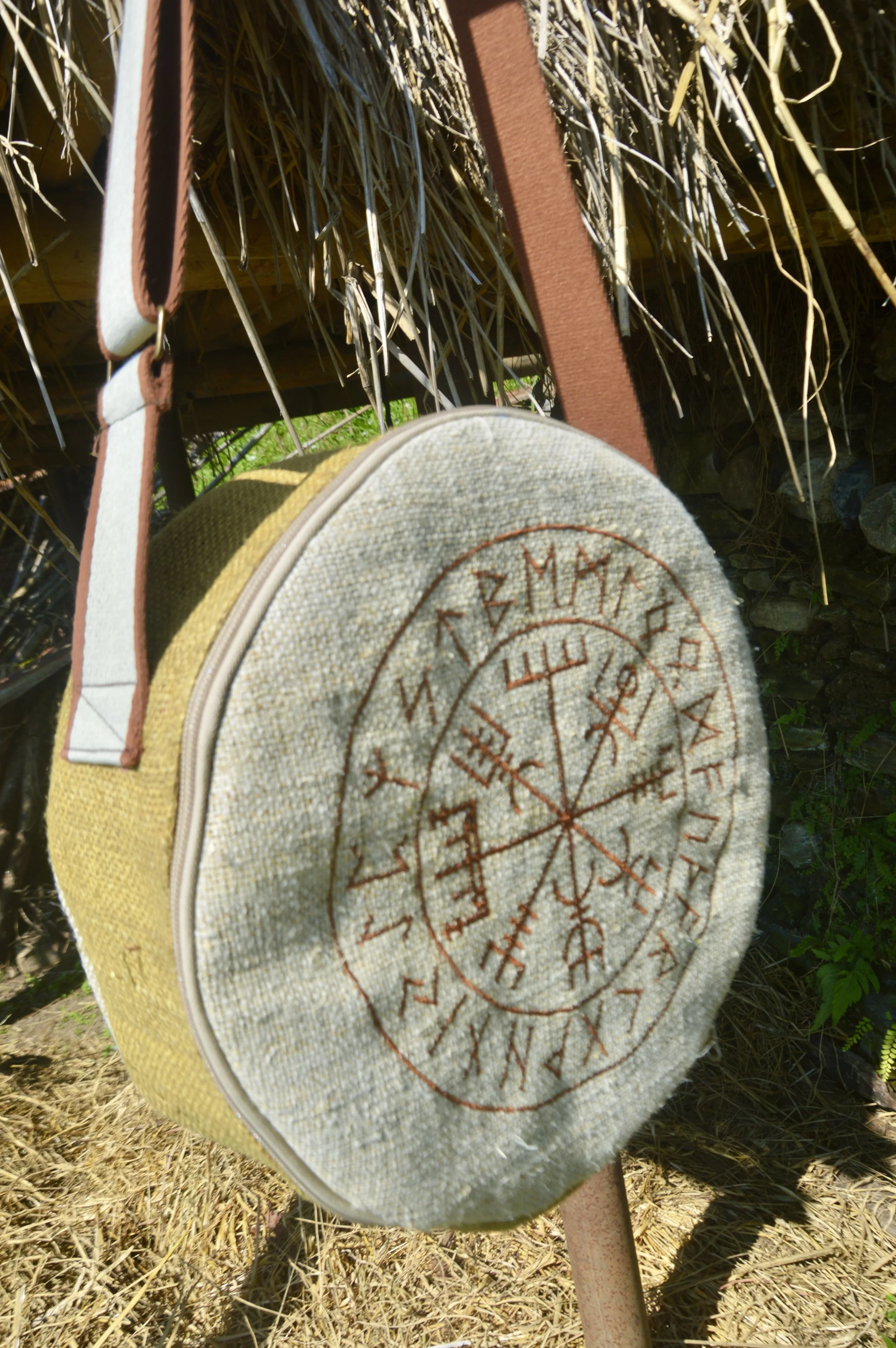 Sac à tambour chamanique diamètre 30 cm