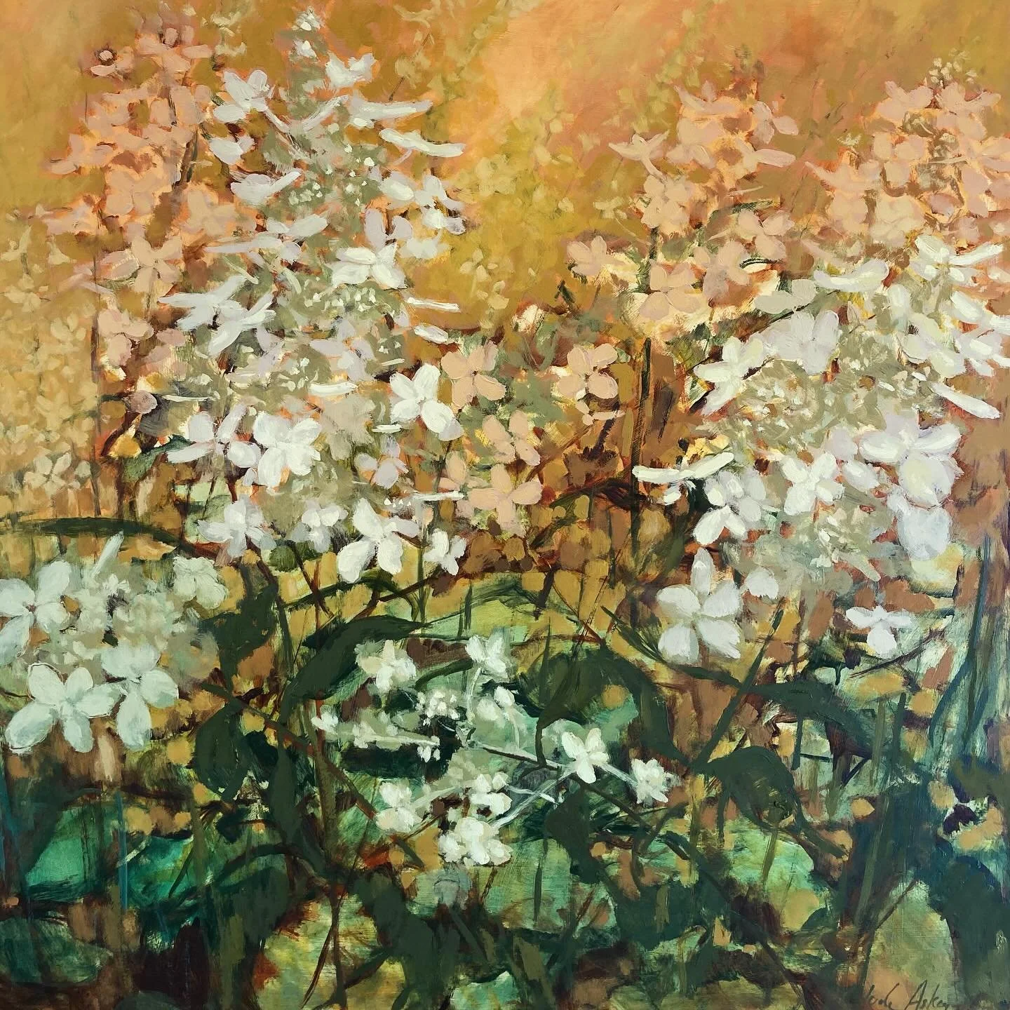 Hydrangea paniculata 
76 x 76cm 
oil on cradled board 

This one has been drying in my studio, ready to show @cranbrookartshow in November. 

Thursday 6th to Saturday 8th November, with a Private View on Wednesday 5th. Once again it will take place i