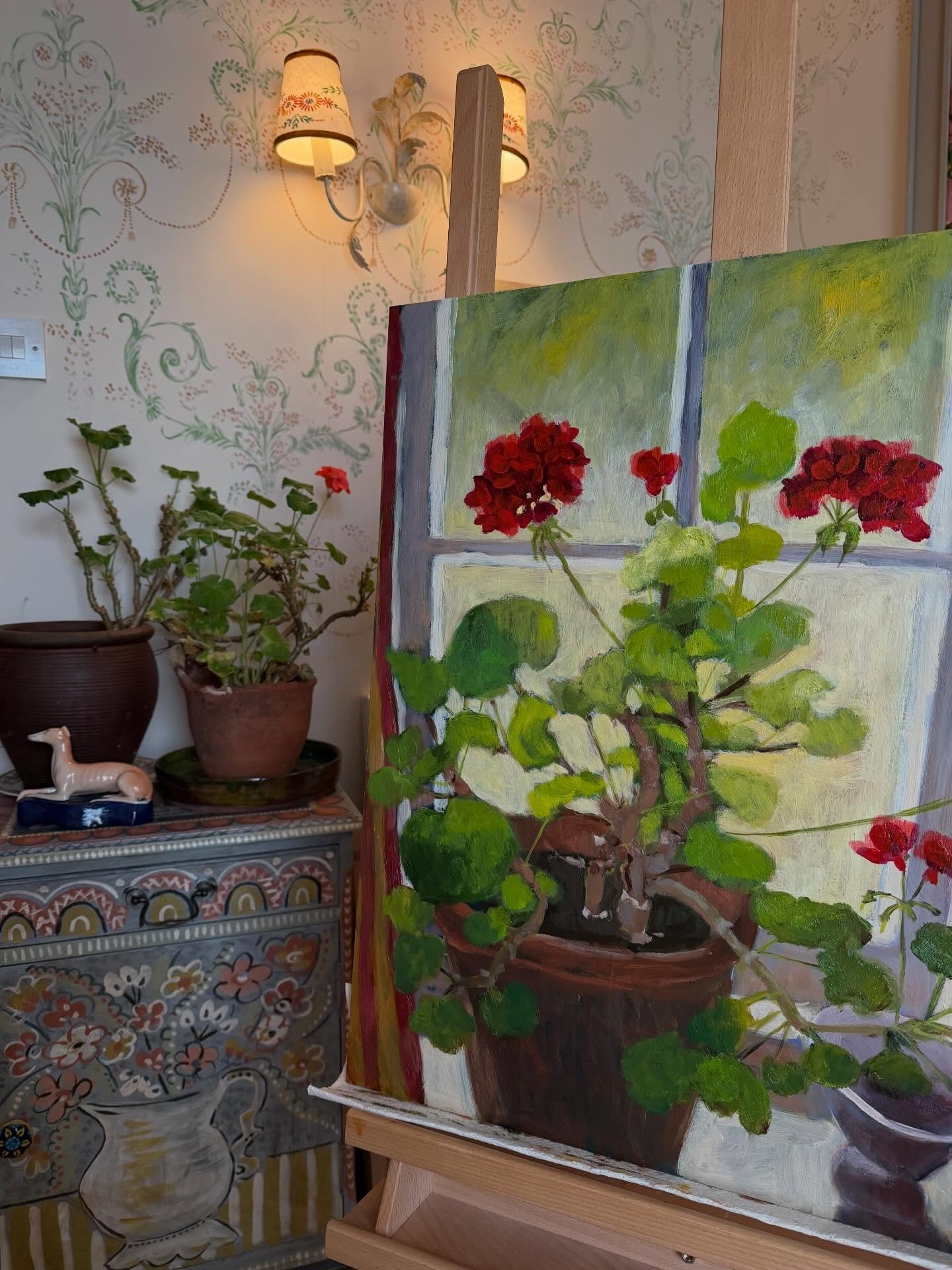 WIP finishing paintings started earlier in the year. I&rsquo;ll be starting new work in January so this month is always a good time to wind down and go back and finish.

#judeaskeybrown