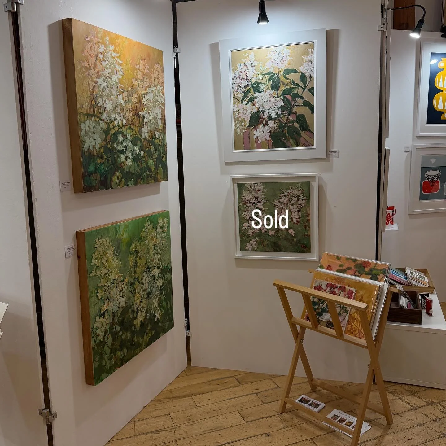 Hydrangea painting has found a new home.

Cranbrook Art Show will be open today 10-7pm and Saturday 10-5pm. 

Come along and enjoy the show!
@cranbrookartshow