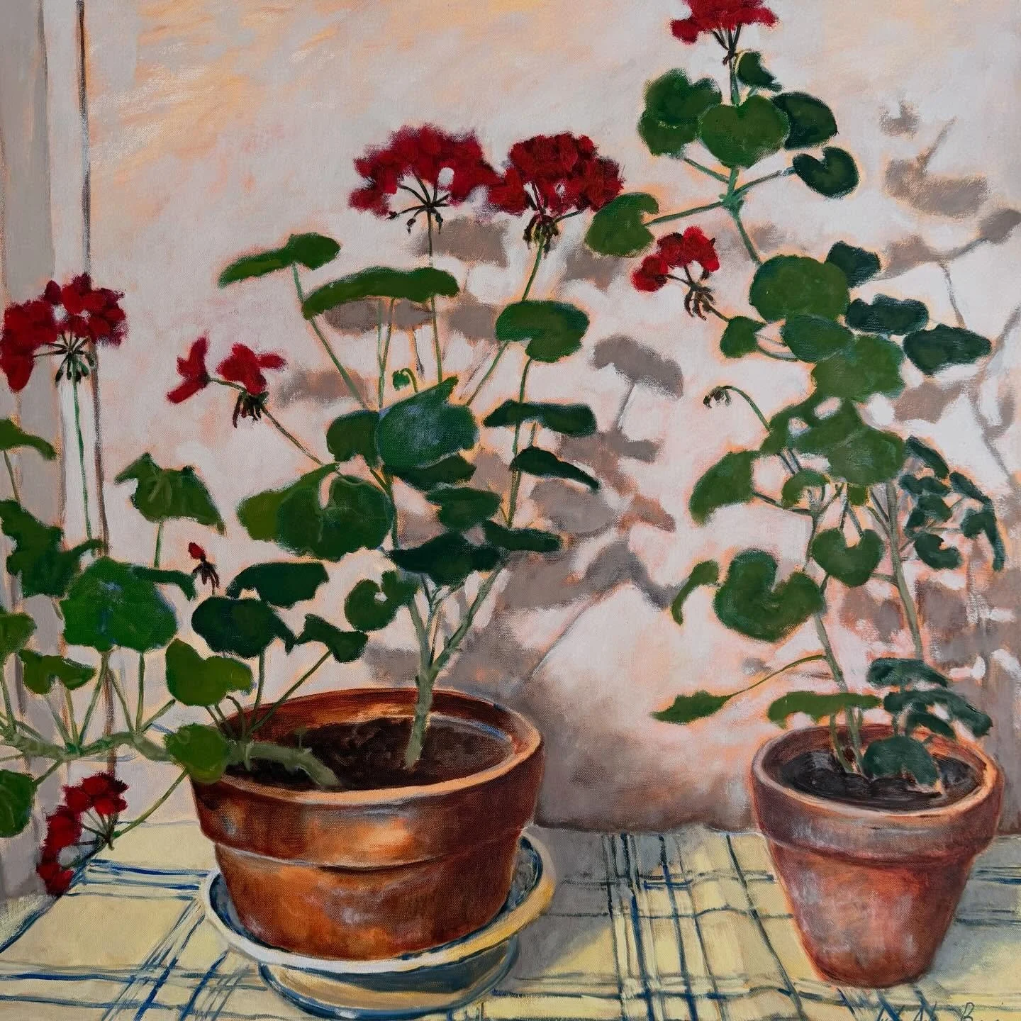 French Geranium 

Just dropped this off @westendhousegallery for a group show celebrating 30years with @seopenstudios.
#judeaskeybrown #southeastopenstudios #geraniums #pelargonium #pelargoniumart