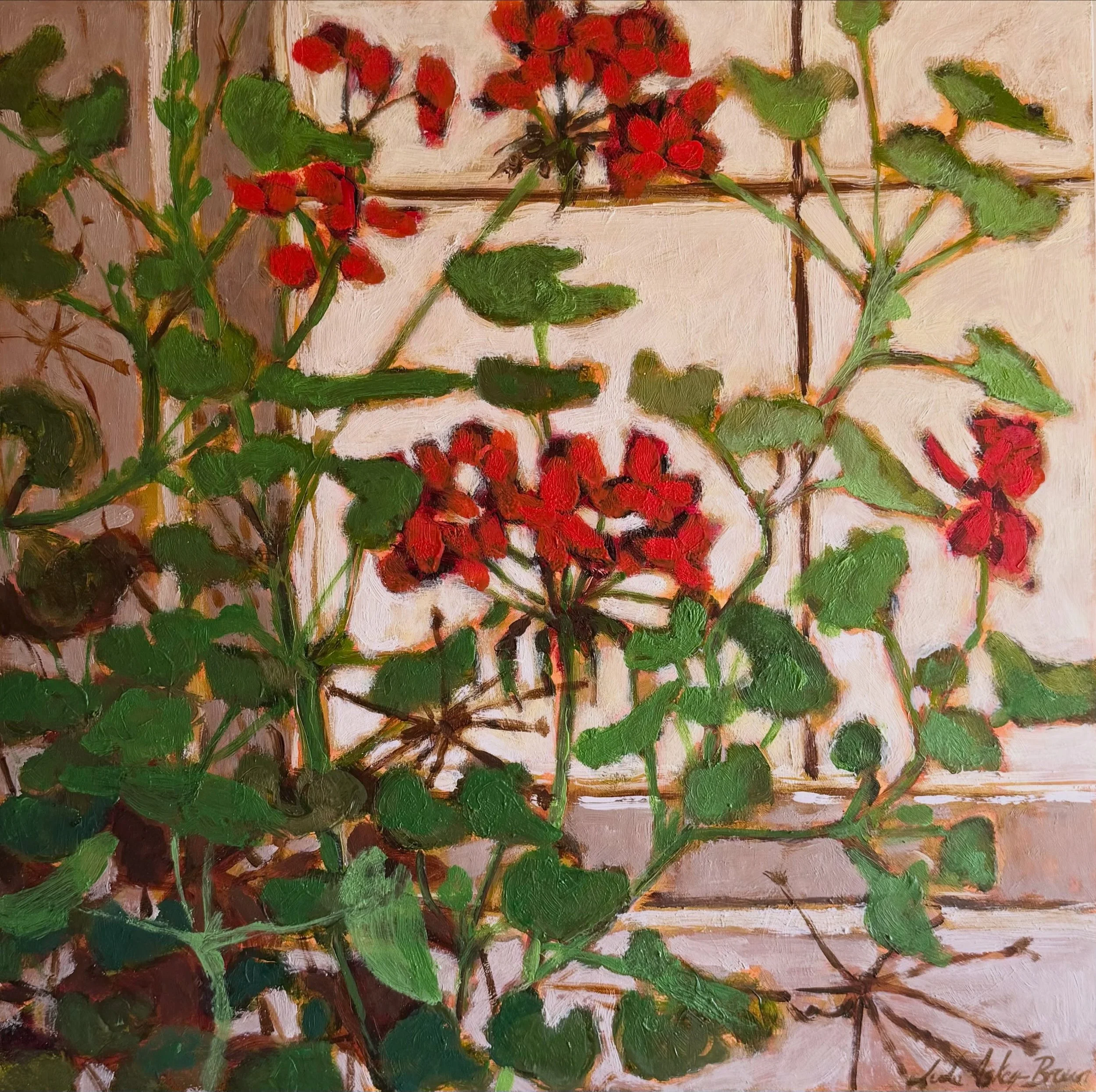 Delighted that &lsquo;Potting Shed Window&rsquo; has been selected for the @ryeartists 75th Summer Exhibition. As a non member I&rsquo;m absolutely thrilled to be part of the show!

&lsquo;BlackBerry Picking&rsquo; has also been selected so I&rsquo;m
