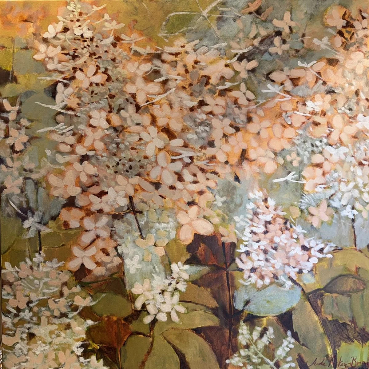 Amidst the dappled light
